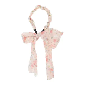 Unique Bargains Women's Faux Pearl Ribbons Headband 1 Pc