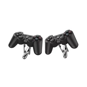 Rubber Road PlayStation PS3 Controller Cufflinks Black